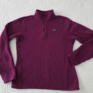 Patagonia Women's Rich Purple Turtleneck Sweater